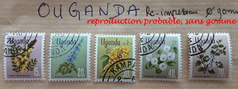 Ouganda 50 Timbres Divers - Collection Pour Philatélistes, Timbres De Qualité Prophila
