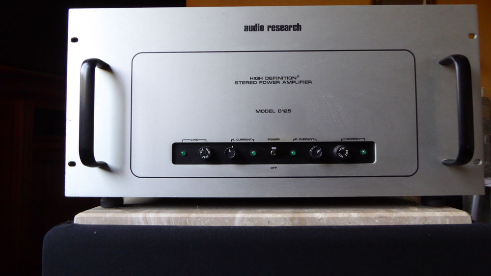 Ampli hybride Audio Research D125,110W MOSFET-tubesNeufs2k6€ Audio et hifi