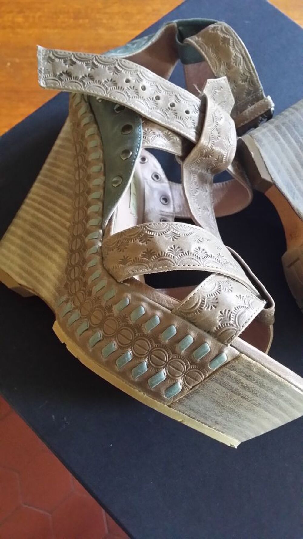 Escarpins compens&eacute;s Pura Lopez Chaussures