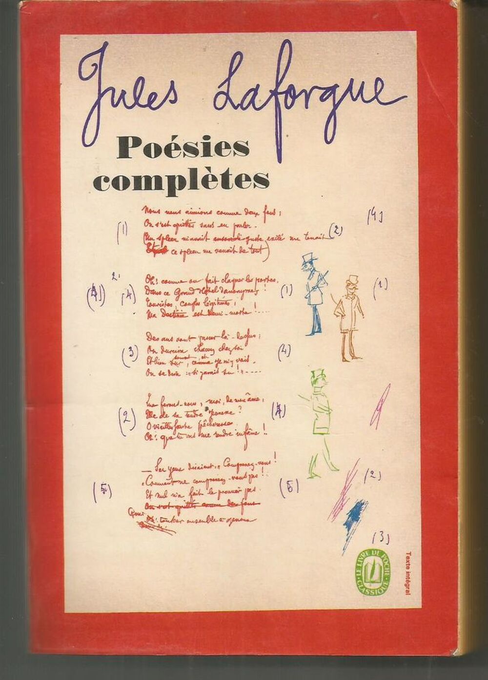 Jules LAFORGUE : po&eacute;sies compl&egrave;tes Livres et BD