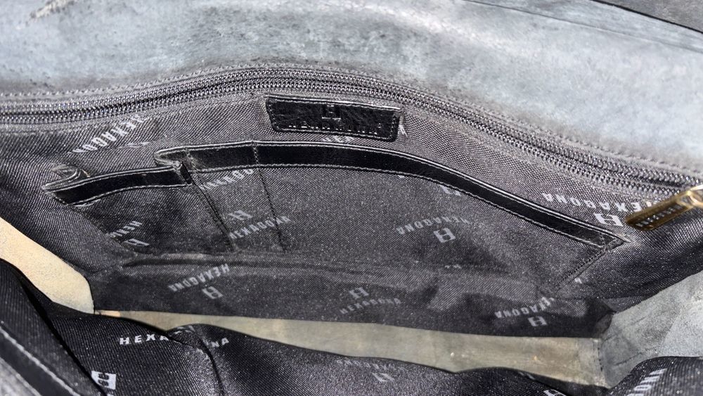 Cartable cuir v&eacute;ritable Maroquinerie