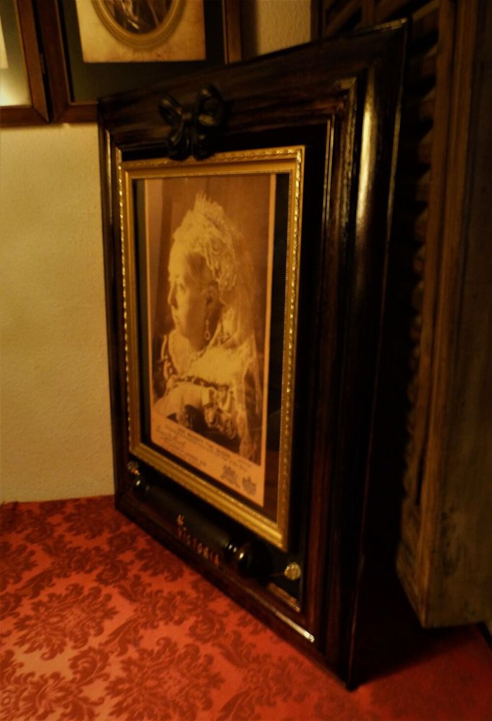 Tableau "QUEEN VICTORIA" Cr&eacute;a. Steampunk Décoration