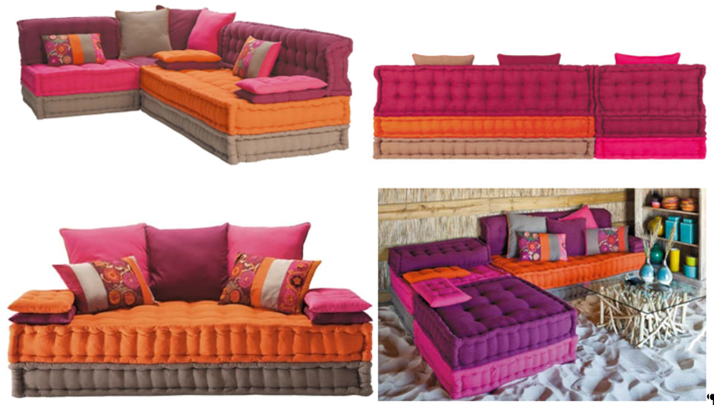 
Banquette d'angle MODULABLE MULTIFONCTION MAISONS DU MONDE Meubles