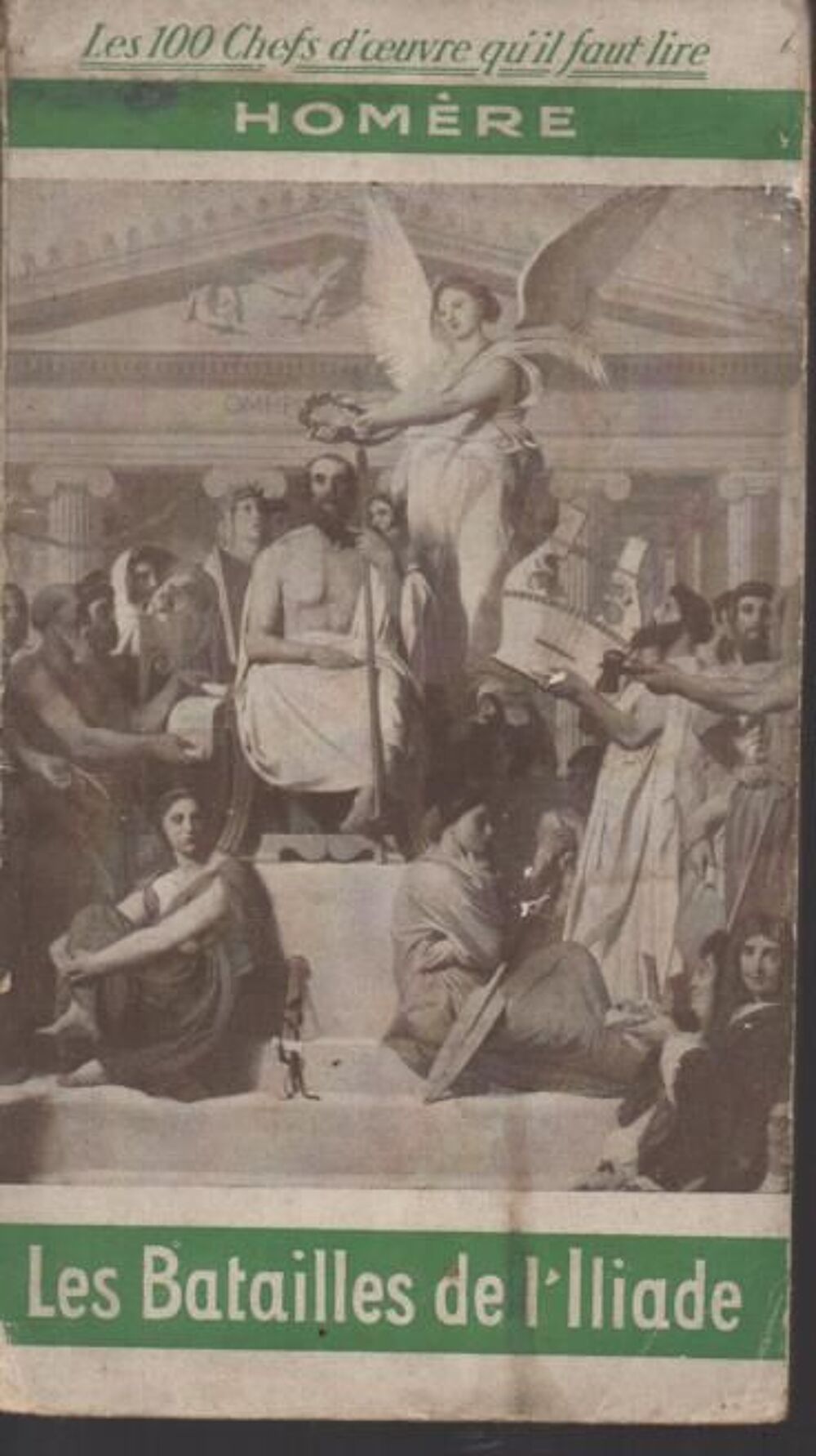 Livre : Les batailles de l'Iliade (Hom&egrave;re) Livres et BD