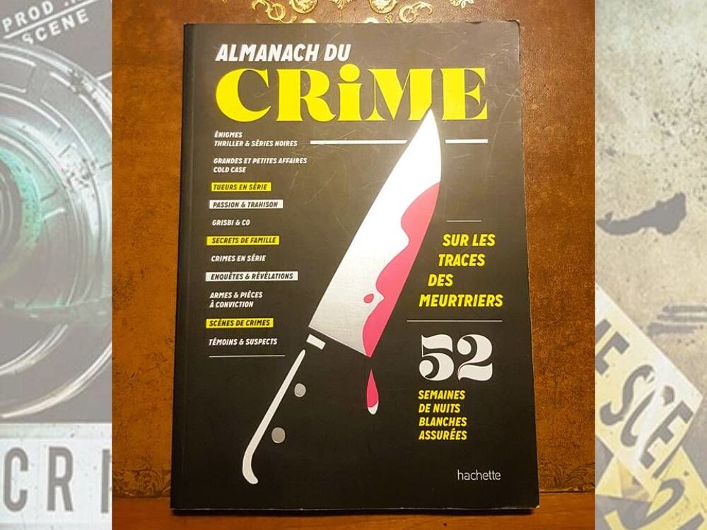 Thriller, Suspens, policier, polar - Almanach du crime, 52 S Livres et BD
