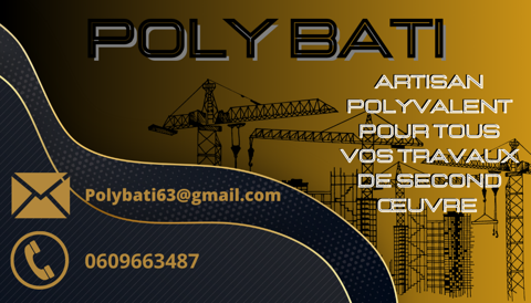Artisans qualifi&eacute;s du batiment : 0 63112 Blanzat