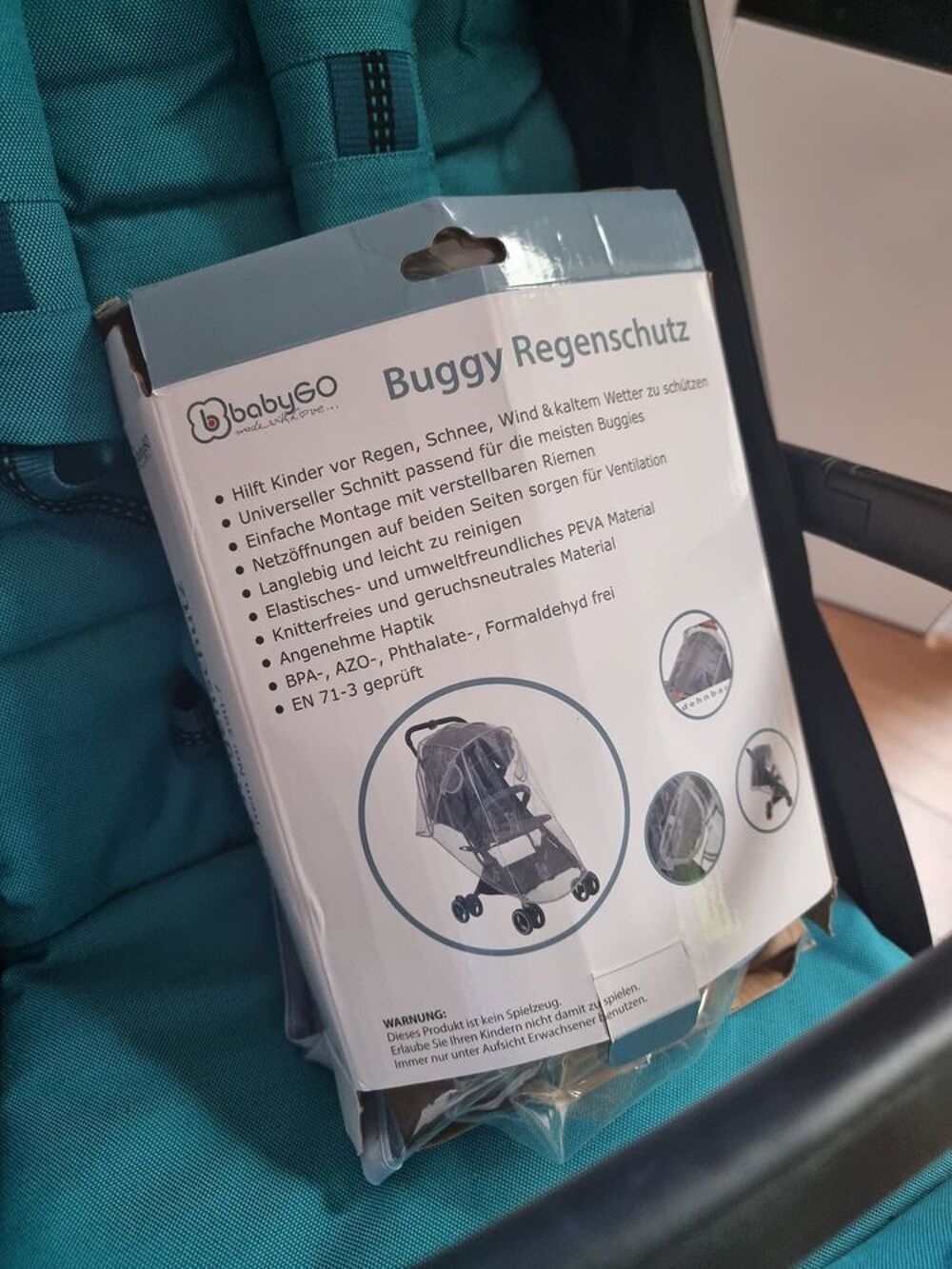 Poussette et Cosy CYBEX - EEZY S+ Pu�riculture