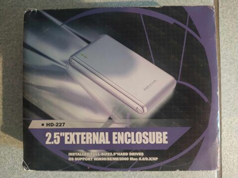 Botier externe pour disque dur IDE 2,5 pouces
10 Oriol-en-Royans (26)