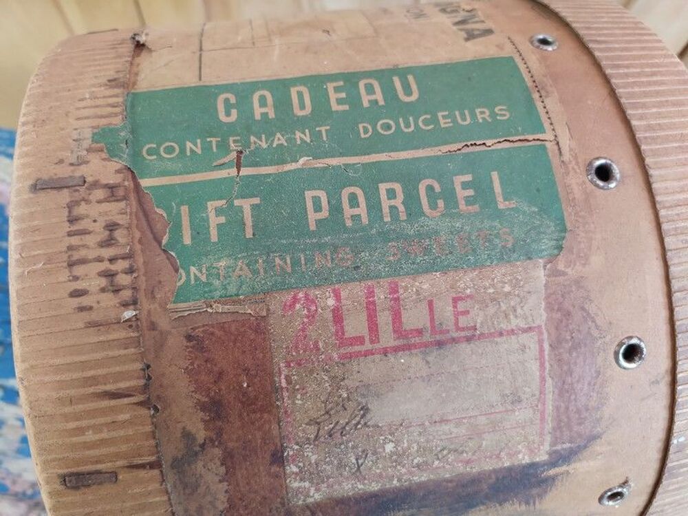 Boite de Panettone Carton Gioacchino Alemagna Milan ca1930 