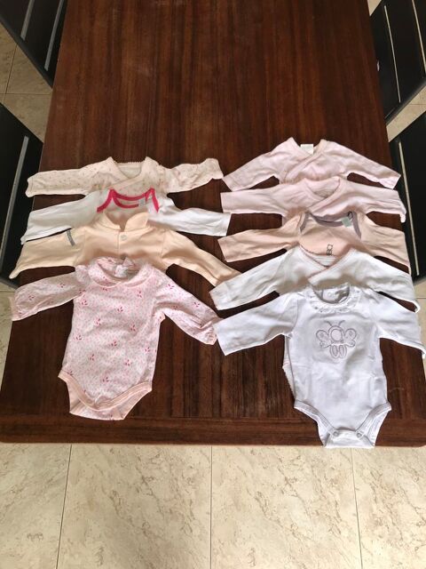 Lot de 9 pyjamas b�b� fille   Obaibi - Petit bateau 12 Saleilles (66)