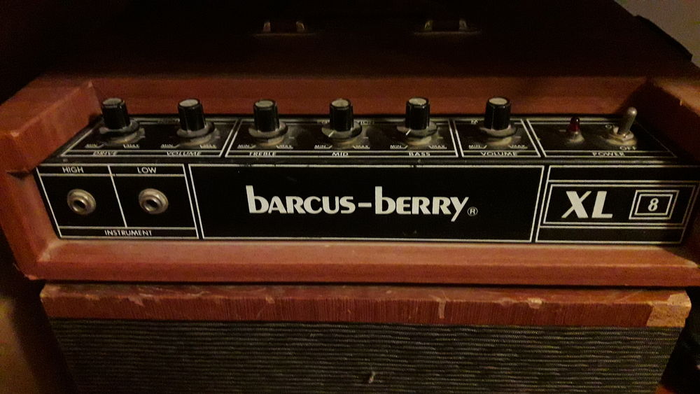 Ampli vintage Barcus Berry XL 8 Instruments de musique