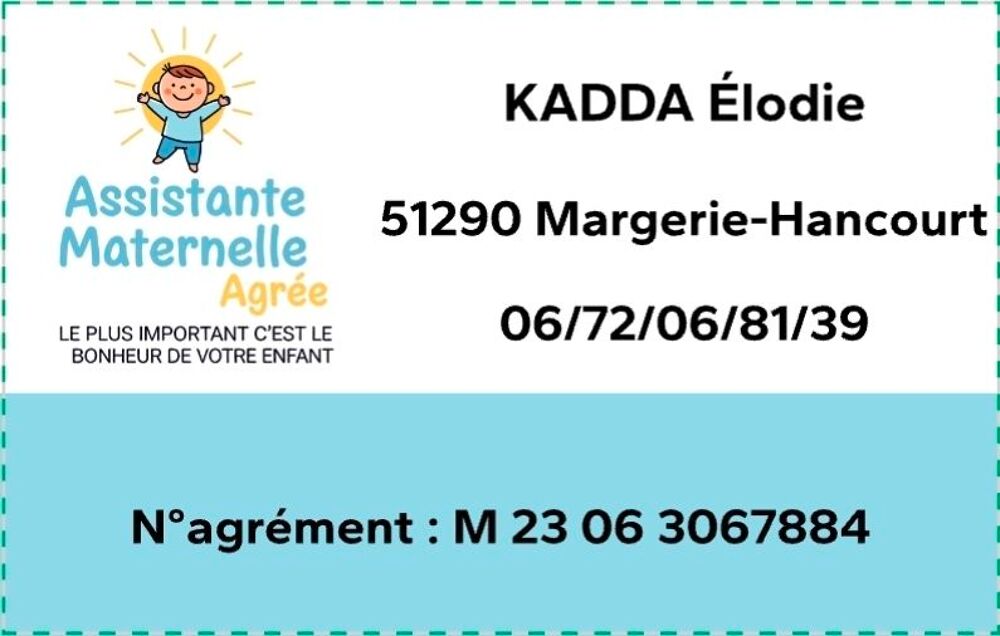   Assistante Maternelle Agréée 