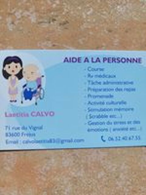   Aide à la personne 