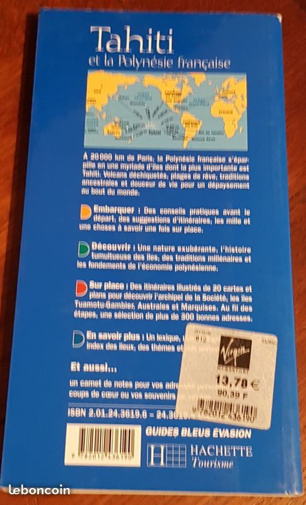 Tahiti et la polynesie francaise hachette Livres et BD