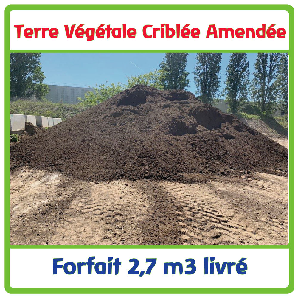 Mise en place de Terre V&eacute;g&eacute;tale Jardin