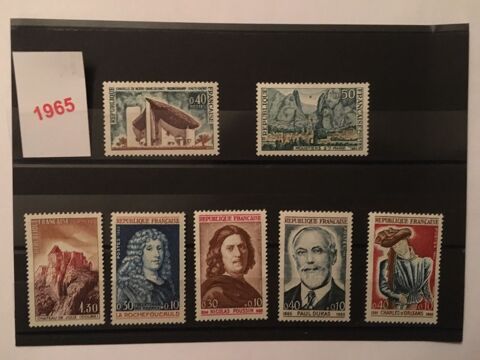 Timbres de collection de France  **  Neufs  1965 1 Lyon 7 (69)