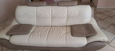 Canap cuir fixe 3 places 700 Vitry-sur-Seine (94)