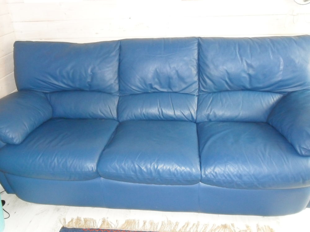 ENSEMBLE FAUTEUILS CUIR Meubles