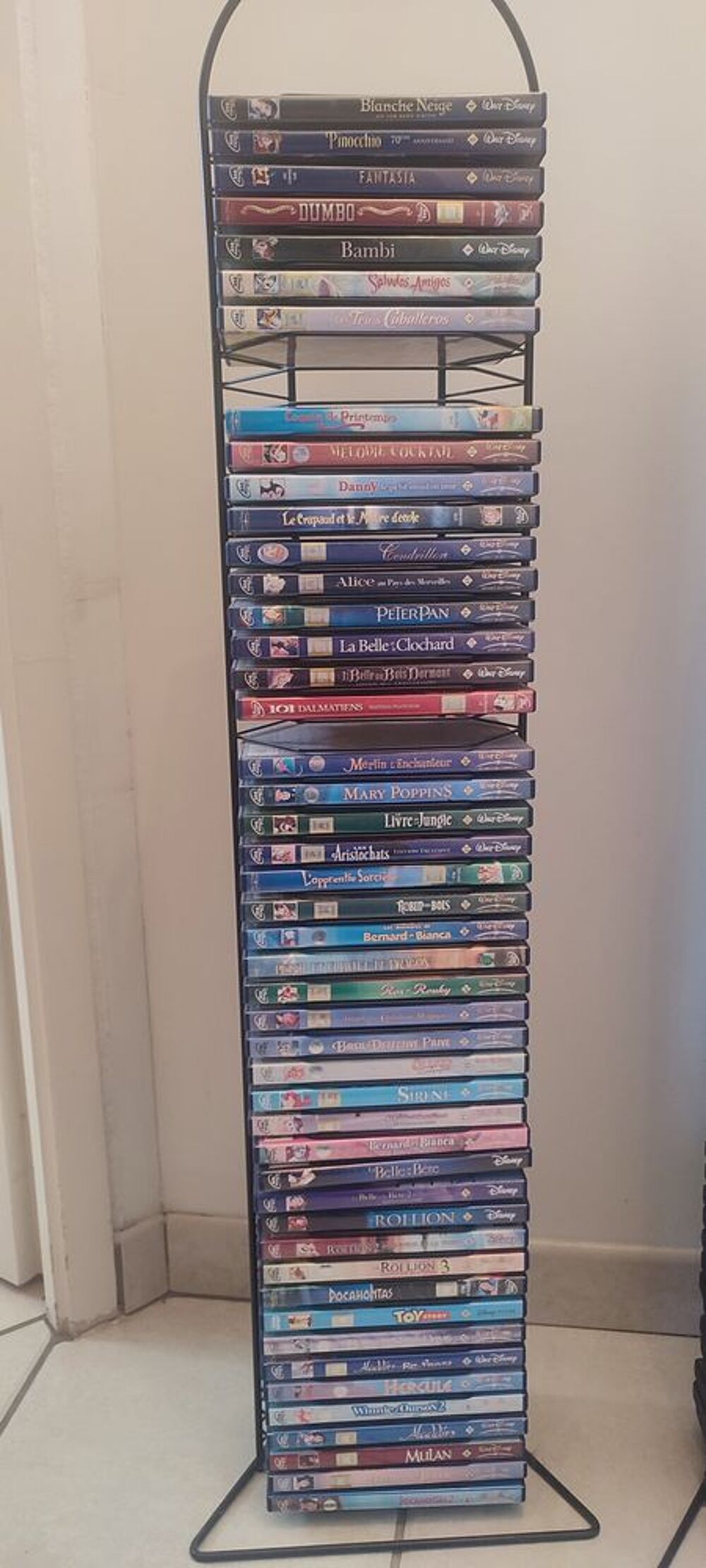 Collection de 118 DVD Disney? Photos/Video/TV