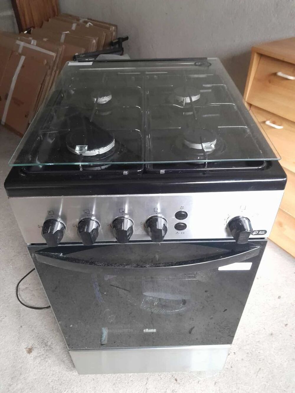 gazini&egrave;re gaz Faure Electroménager