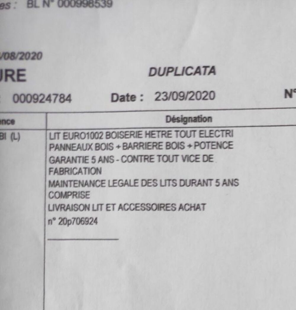 Lit m&eacute;dicalis&eacute; bois h&ecirc;tre 1 personne Meubles