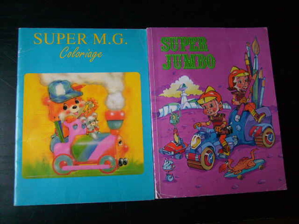 livres (6x) de Coloriages et de jeux Livres et BD