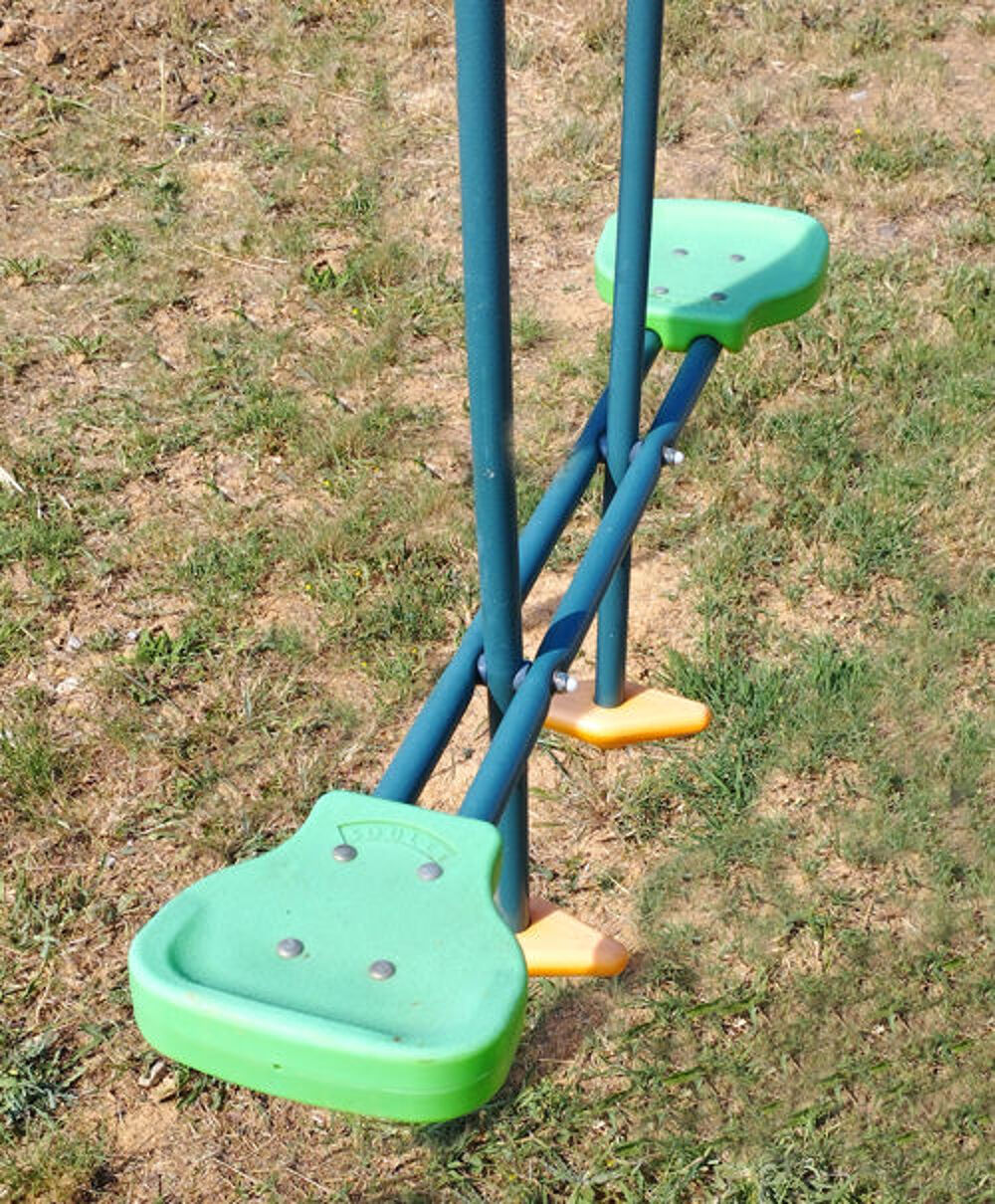Balan&ccedil;oire avec portique bois "SOULET" Jeux / jouets