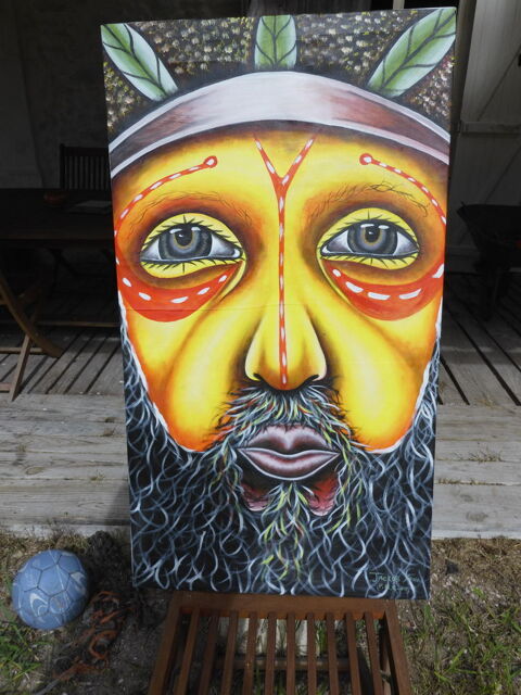Tableau Papouasie Nouvelle Guine 80 Saint-Seurin-de-Cadourne (33)