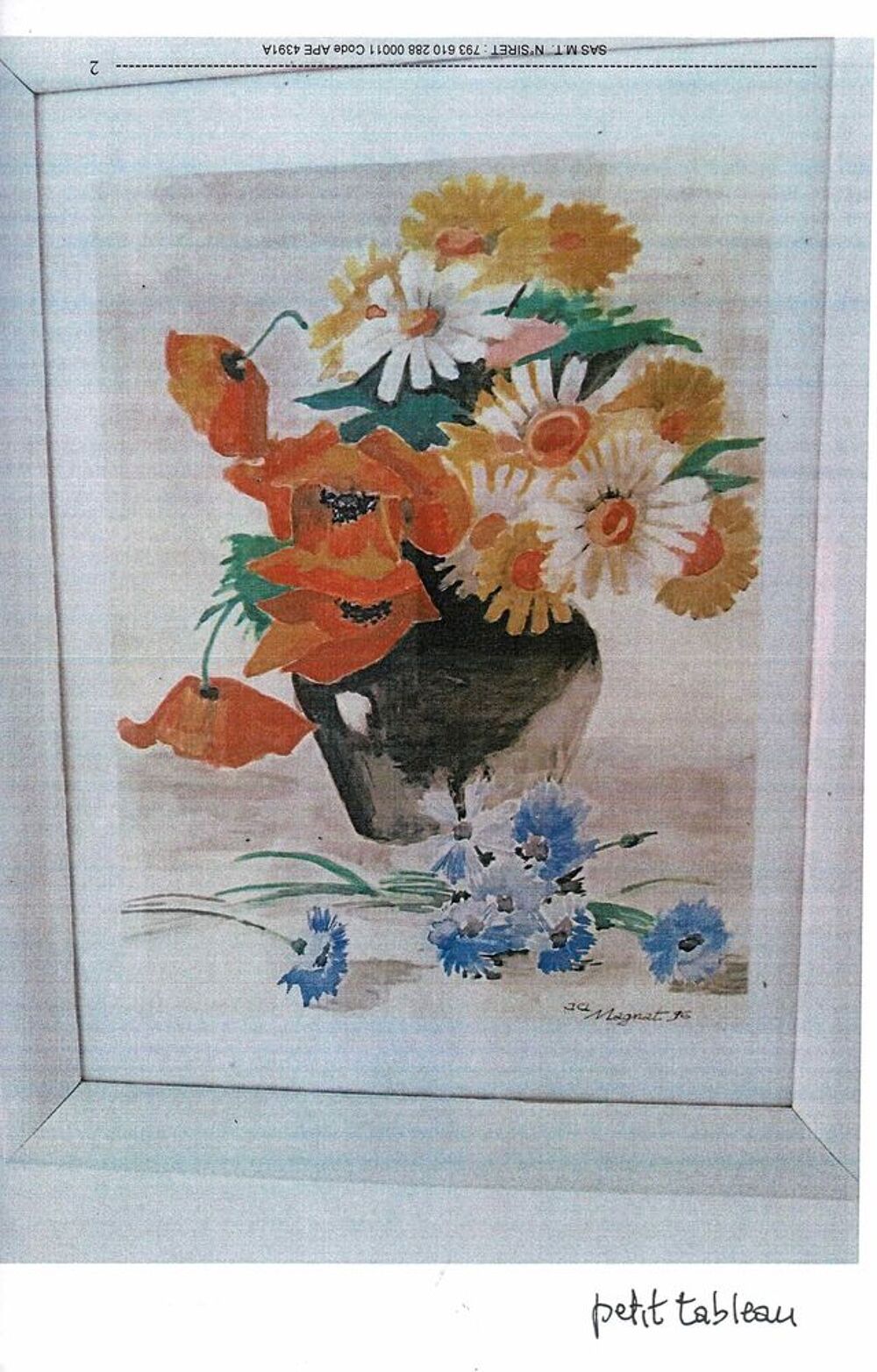 TABLEAUX AQUARELLES Décoration