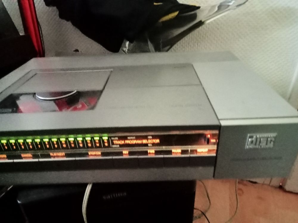 Lecteur Audio laser Philips 202/00 vintage CD et vinyles
