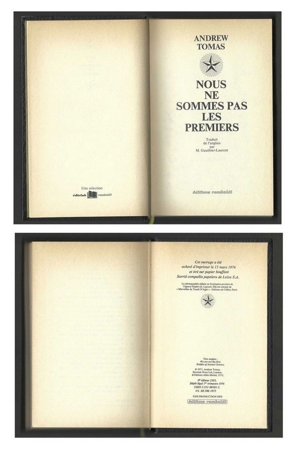 Livres de collections " Les myst&egrave;res de l'univers Décoration