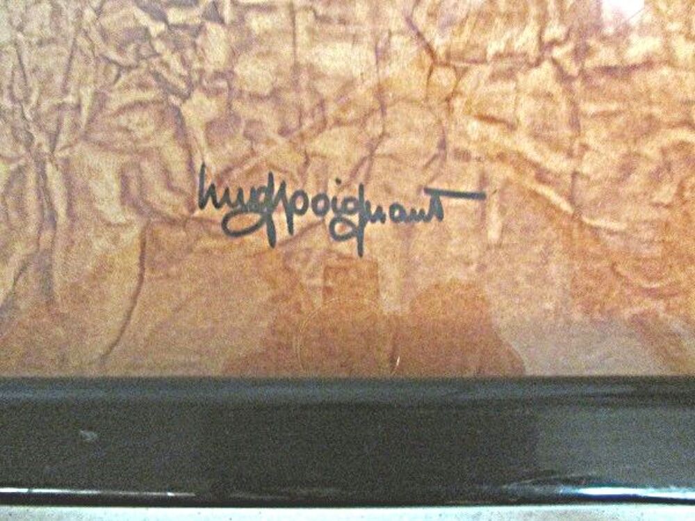 Table de salon des ann&eacute;es 70, Hugues Poignant Meubles