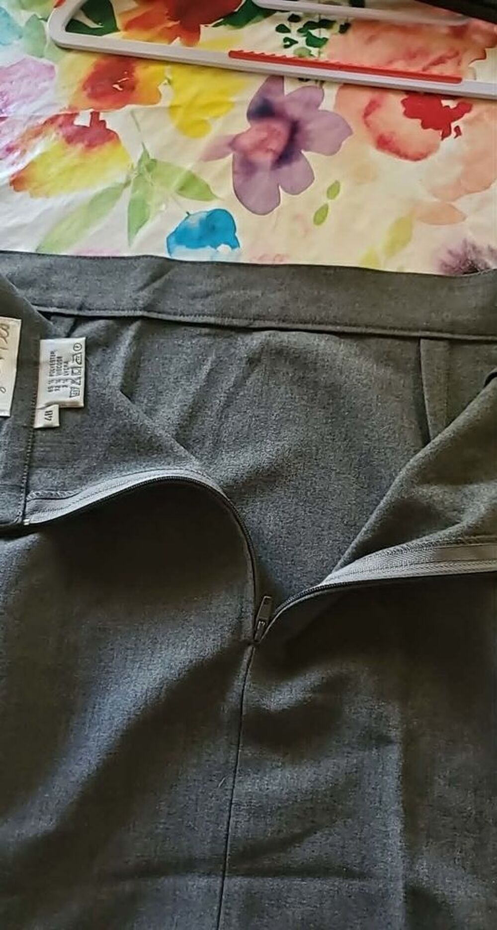 JUPE AGNES FLO GRIS ANTHRACITE TAILLE 48 Vêtements