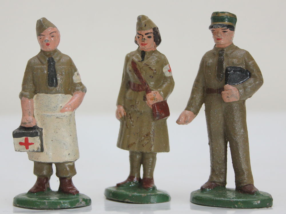 Soldats QUIRALU m&eacute;decin et infirmi&egrave;re Jeux / jouets