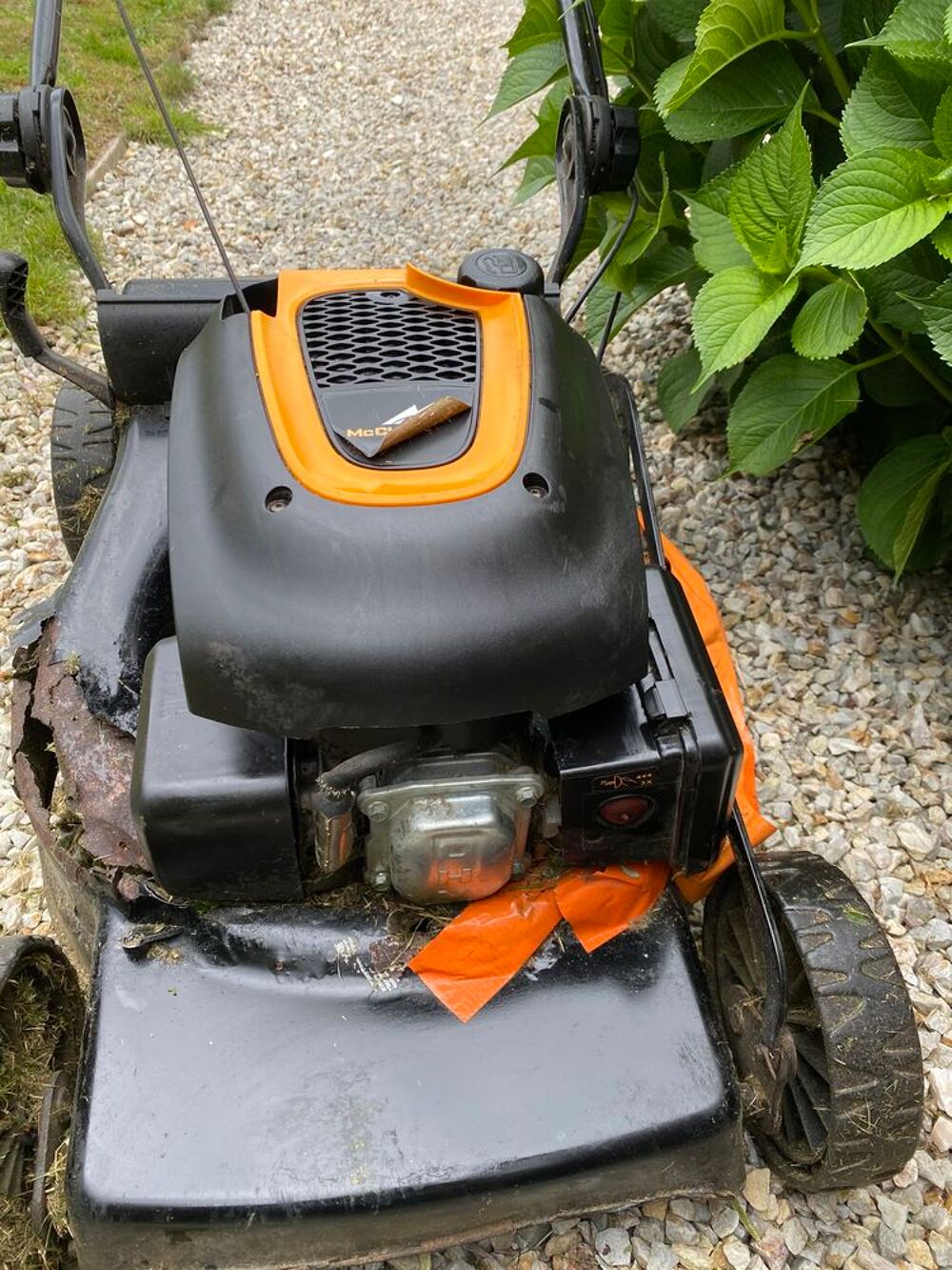 moteur tondeuse mc culloch Jardin