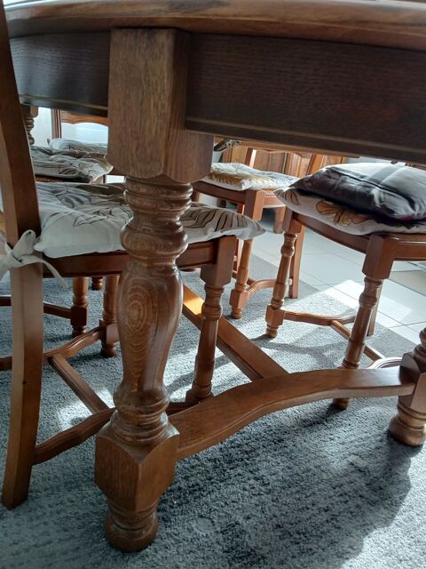 Table ovale et 6 chaises 150 Beaumont (63)