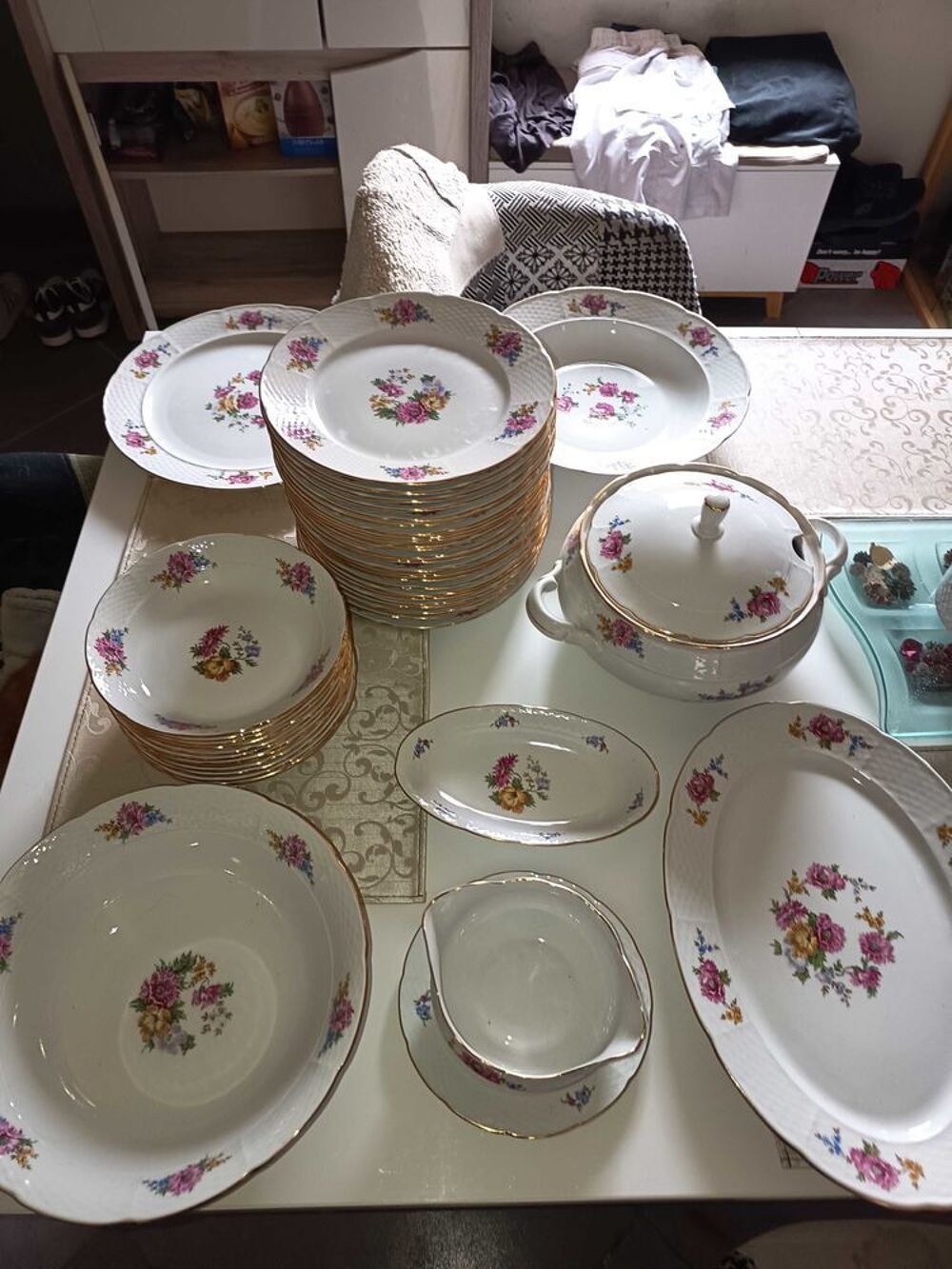 service porcelaine fine de boheme Décoration