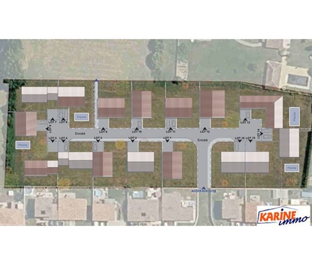 Vente Terrain Terrain - 370m ² Chaleins