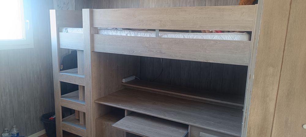 Lit combin&eacute; Mobilier enfants