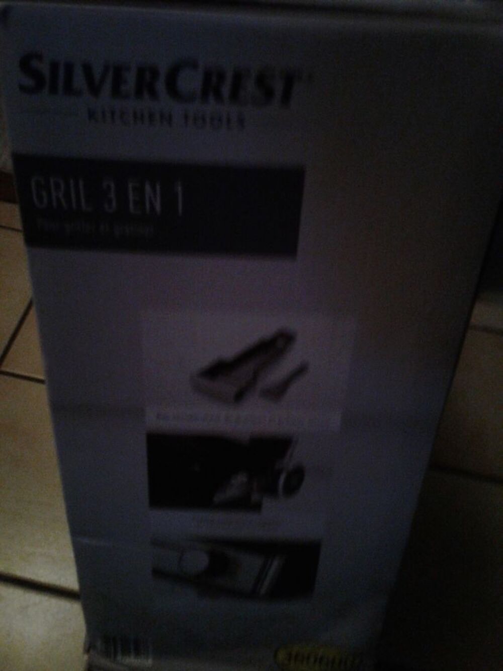 SILVERCREST GRIL 3 EN 1 Electroménager
