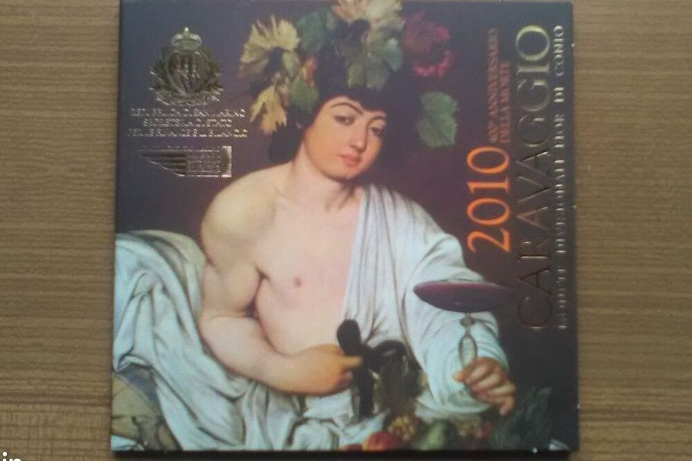 KIT 9 PIECES SAINT MARIN " LE CARAVAGE " ANNEE 2010 