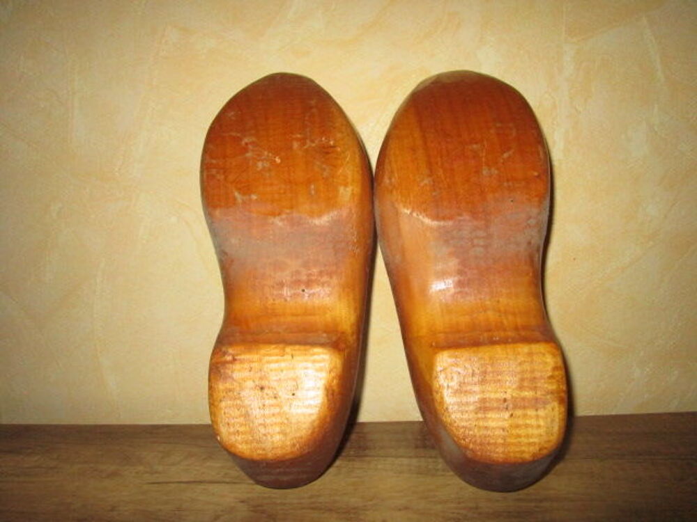 VIEUX SABOT BOIS Jardin