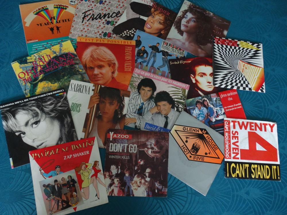 Vinyls 45 tours CD et vinyles