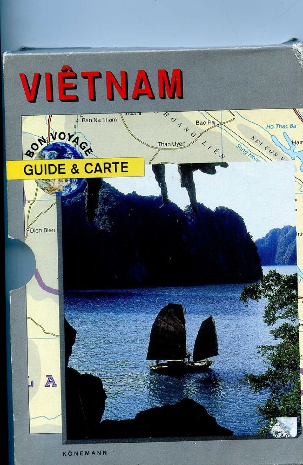 VIETNAM - Guide et cartes - K&ocirc;nemann Livres et BD