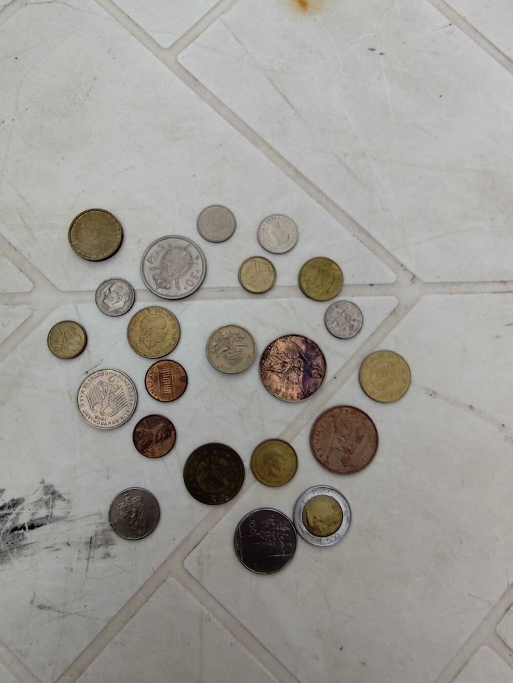 pi&egrave;ces de monnaie ancienne 