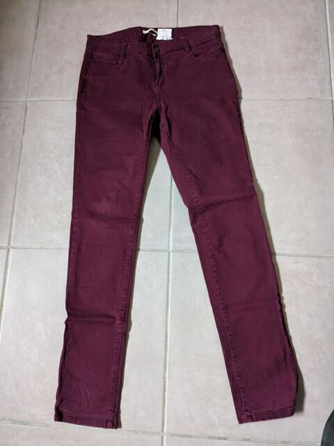 Pantalon bordeaux femme Camaieu taille 40  5 Aurillac (15)