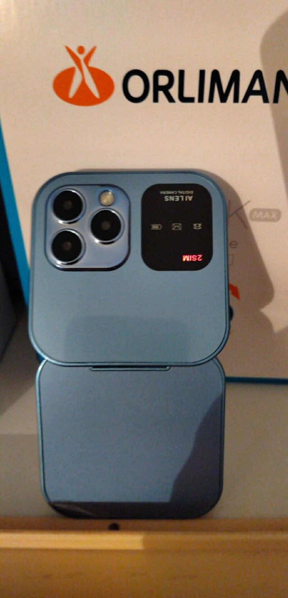 Portable servo bleu Téléphones et tablettes