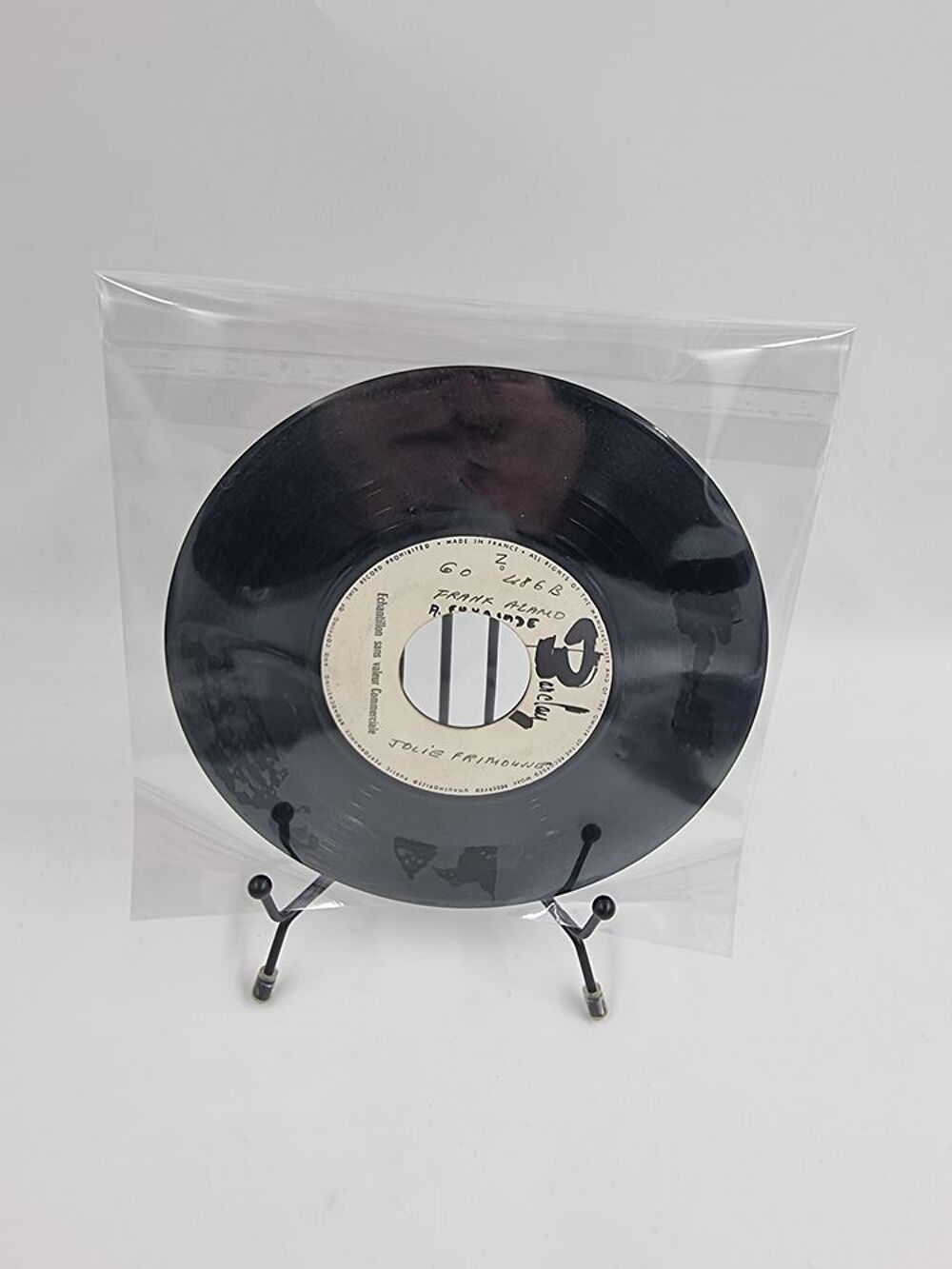 Vinyle 45 tours Franck Alamo : Jolie Frimousse / Oui c'est.. CD et vinyles
