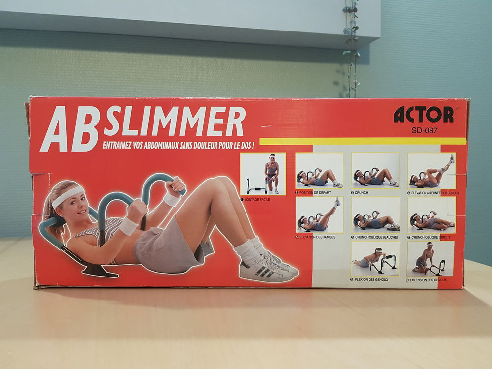 Appareil de musculation fitness abdominaux ; AB Slimmer Sports