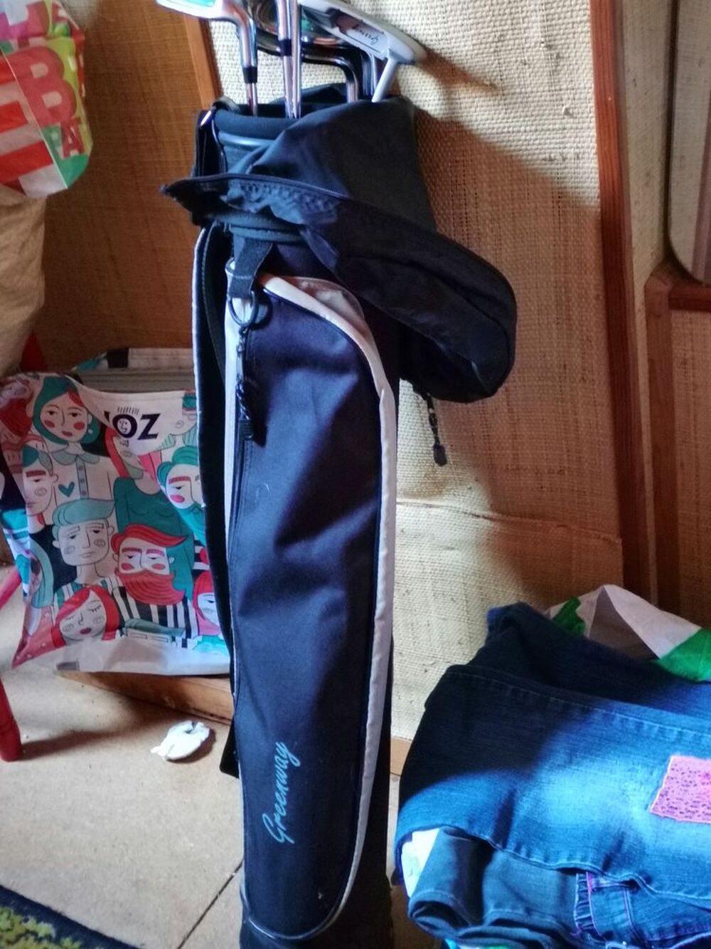 Demi ensemble clubs et sac de golf femme Sports
